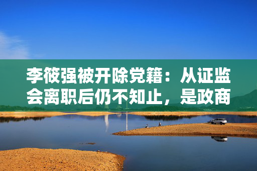 李筱强被开除党籍：从证监会离职后仍不知止，是政商“旋转门”腐败的典型