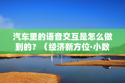 汽车里的语音交互是怎么做到的？（经济新方位·小数点里看创新）