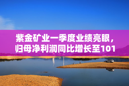 紫金矿业一季度业绩亮眼，归母净利润同比增长至101.67亿元，增长幅度达62.39%