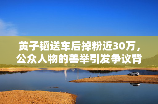 黄子韬送车后掉粉近30万，公众人物的善举引发争议背后的原因探究