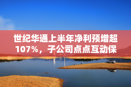 世纪华通上半年净利预增超107%，子公司点点互动保持稳健增长