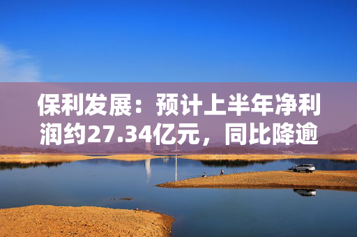 保利发展：预计上半年净利润约27.34亿元，同比降逾六成