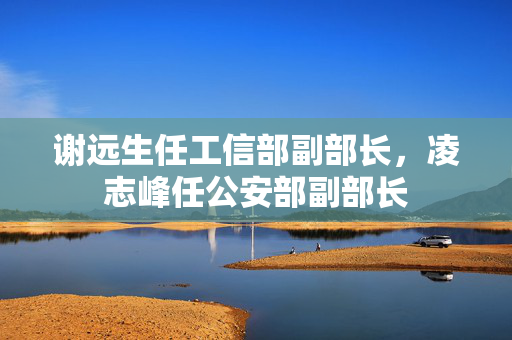谢远生任工信部副部长，凌志峰任公安部副部长