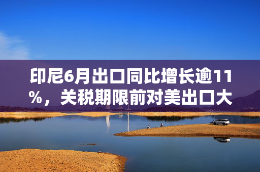印尼6月出口同比增长逾11%，关税期限前对美出口大增