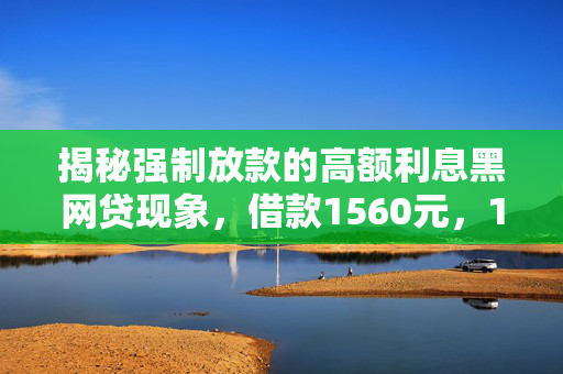揭秘强制放款的高额利息黑网贷现象，借款1560元，17天利息竟达13764元