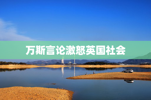 万斯言论激怒英国社会