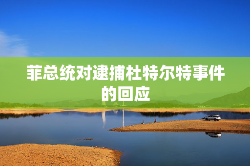 菲总统对逮捕杜特尔特事件的回应