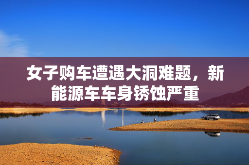 女子购车遭遇大洞难题，新能源车车身锈蚀严重
