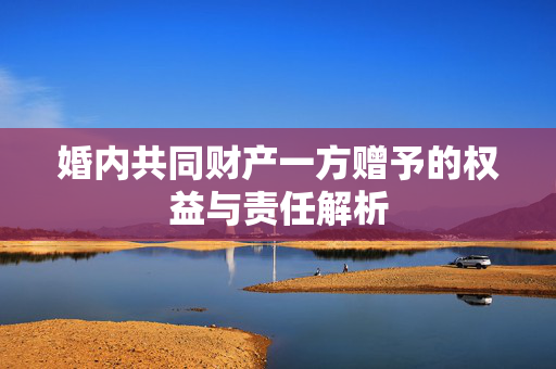 婚内共同财产一方赠予的权益与责任解析