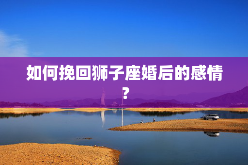 如何挽回狮子座婚后的感情？