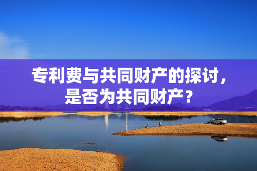 专利费与共同财产的探讨，是否为共同财产？